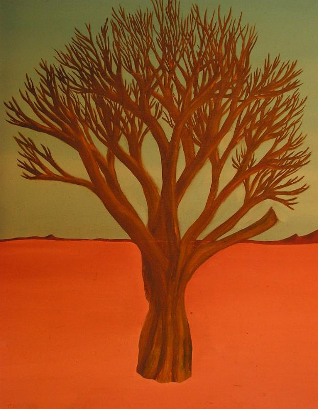 Z Baum und Raum, 1973, Öl-Tempera-Leinen, 56x66.jpg